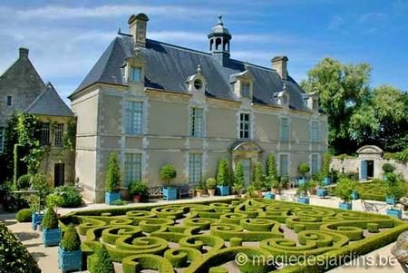 Normandie: Jardin du château de Brécy